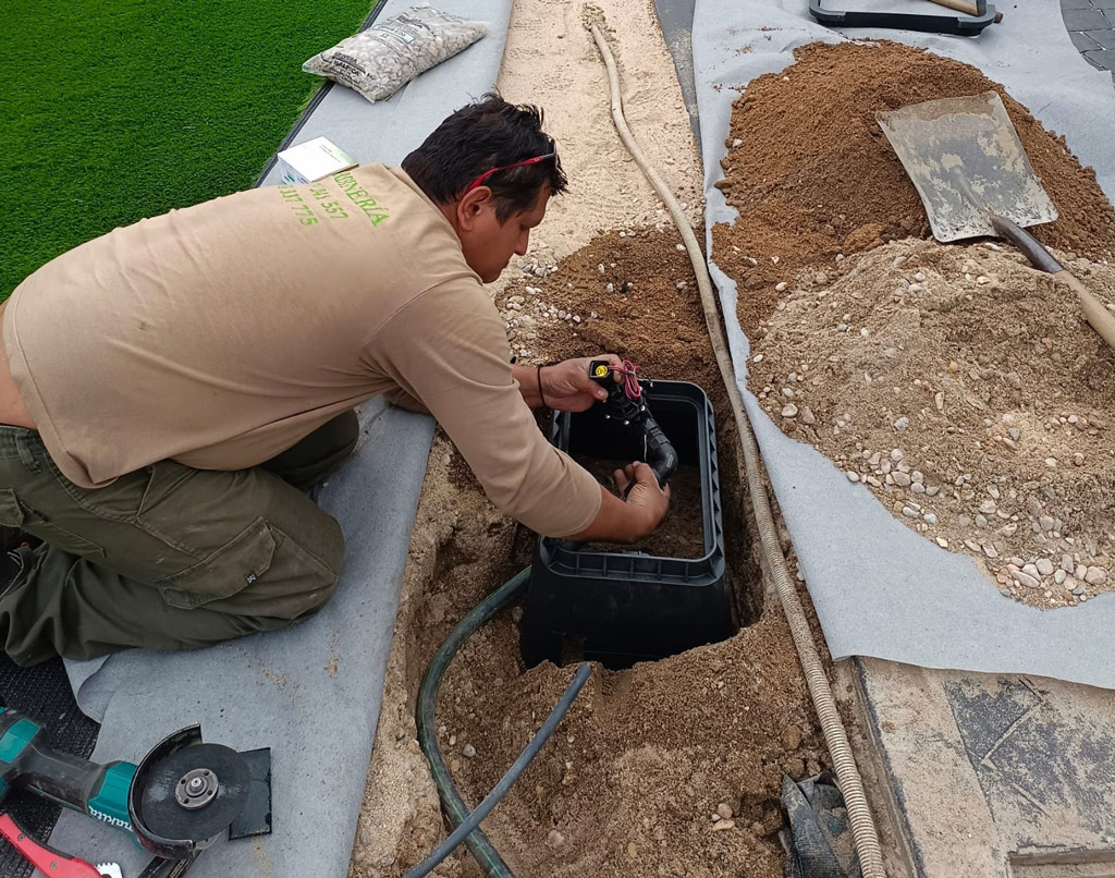 sistema de riego automatico