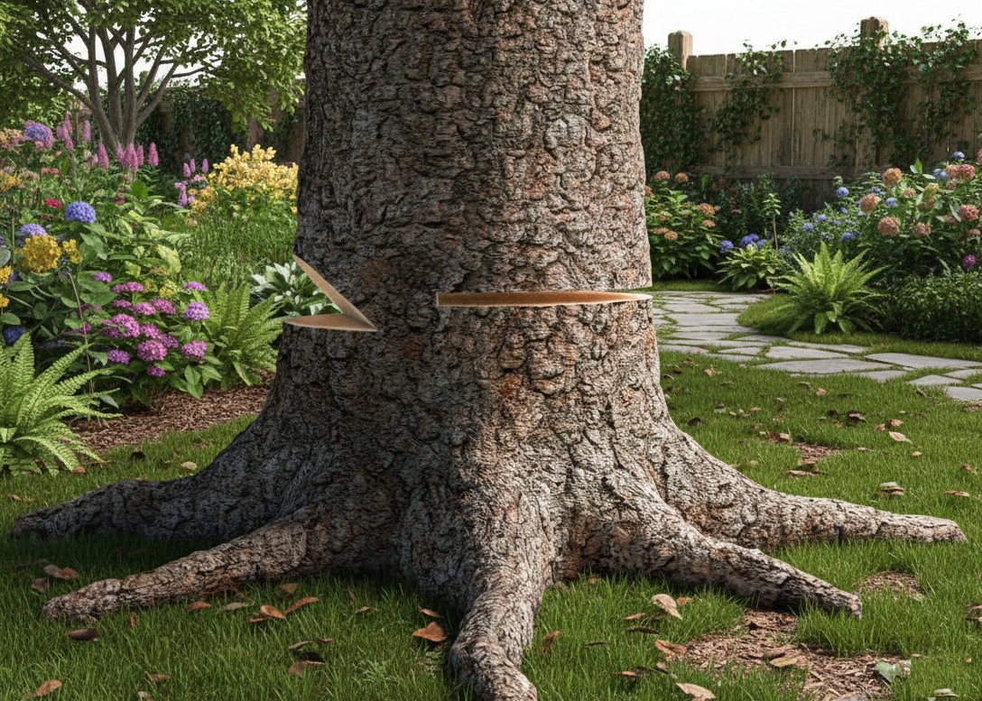 cortar arbol motosierra